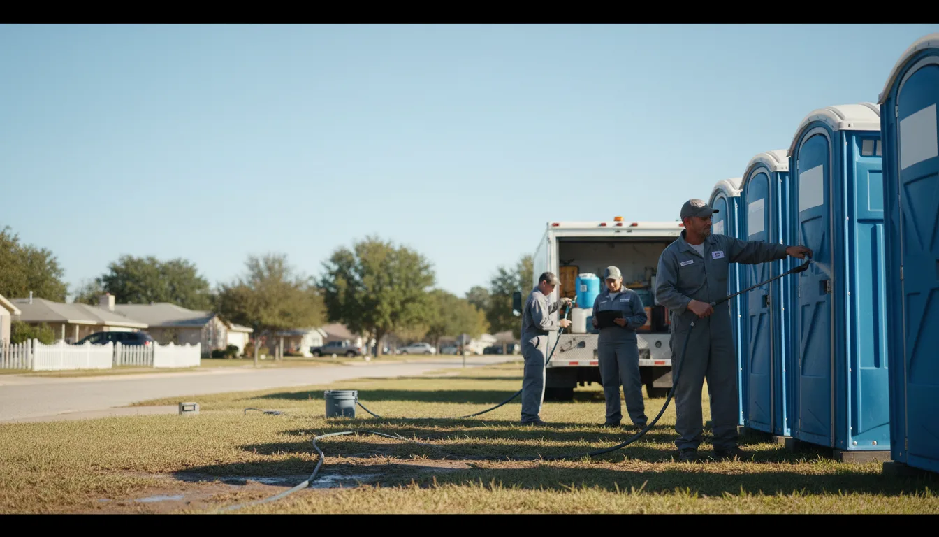Long-Term Portable Toilet Rental in Woodbine, KS near me